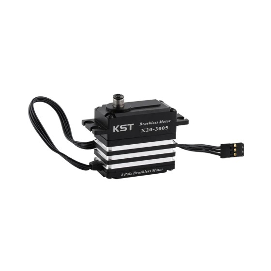 Original KST X20-3005 32Kgf.cm 0.047sec RC Car HV Digital Metal Gear Standard Brushless Motor for RC Boat Car Drone Servo